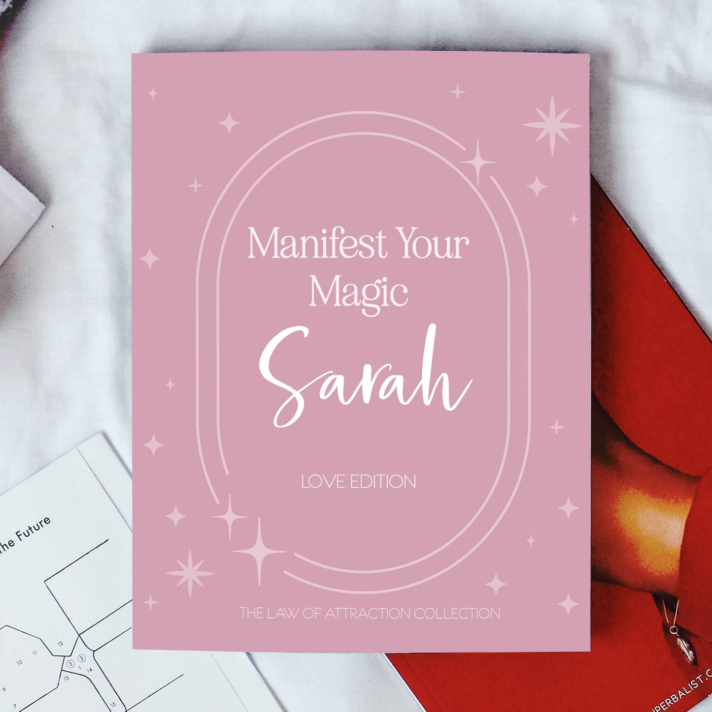 Manifest Your Magic - Personalised Manifestation Book And Journal - The Love Edition