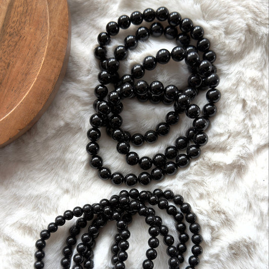 Black Obsidian Crystal Intention Bracelet