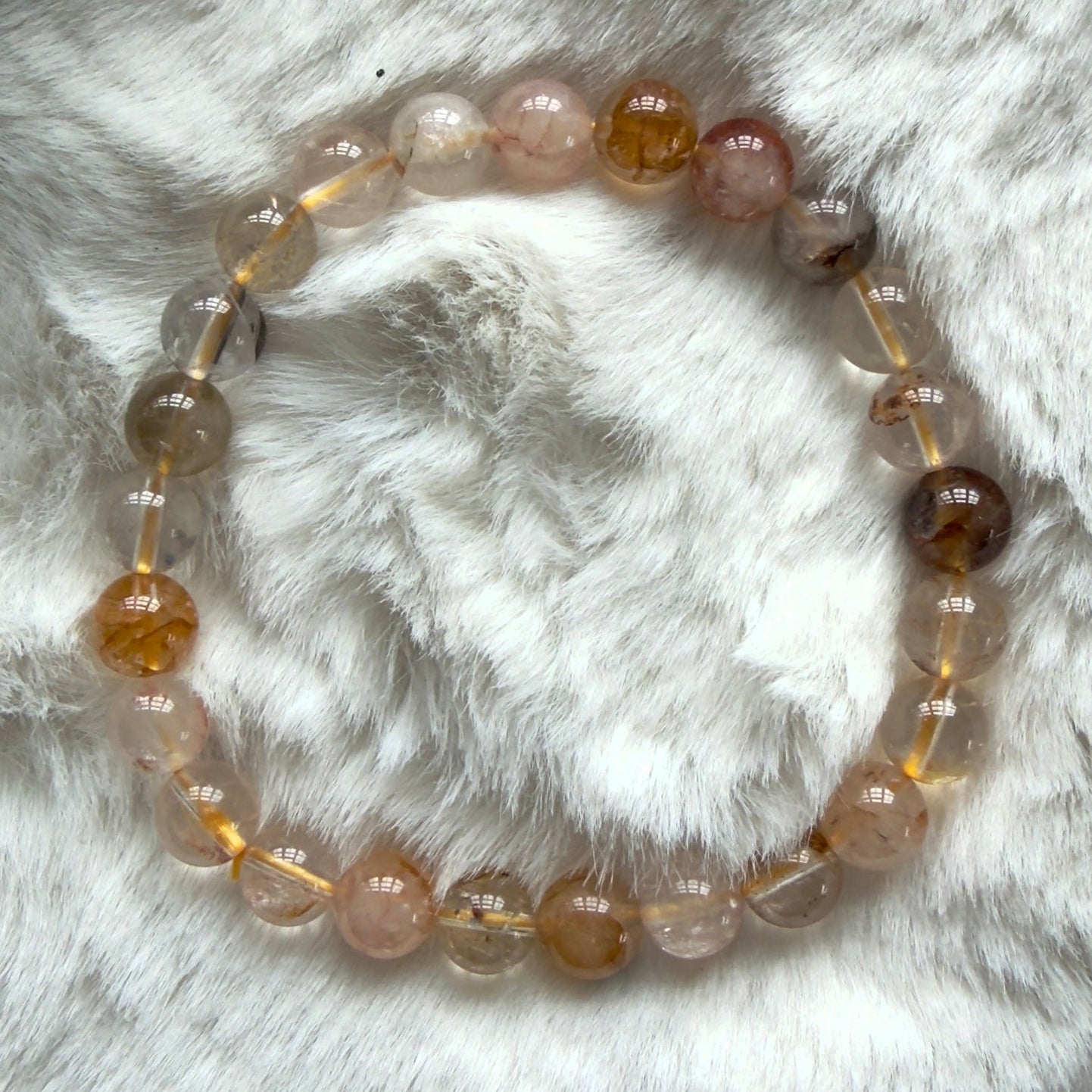 Golden Healer Crystal Intention Bracelet