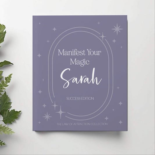 PRE-ORDER Manifest Your Magic - Personalised Manifestation Book And Journal - The Success Edition - Launching 10.10
