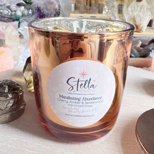 Manifestation Candle - Manifesting Abundance