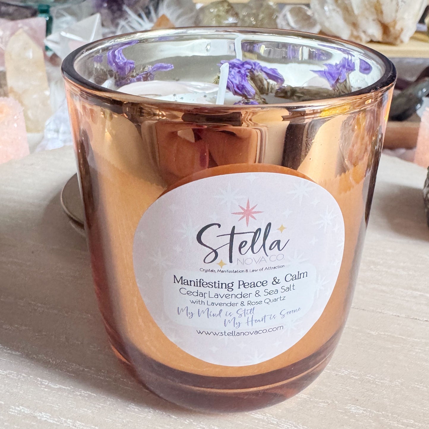 Manifestation Candle - Manifesting Peace