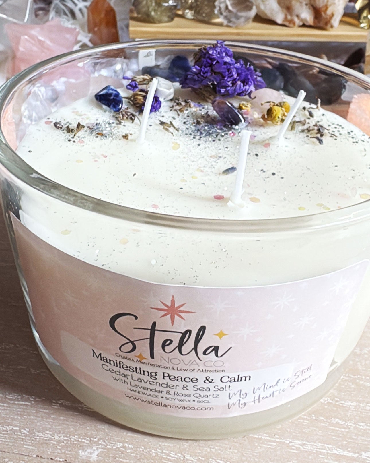 Manifestation Candle - Manifesting Peace