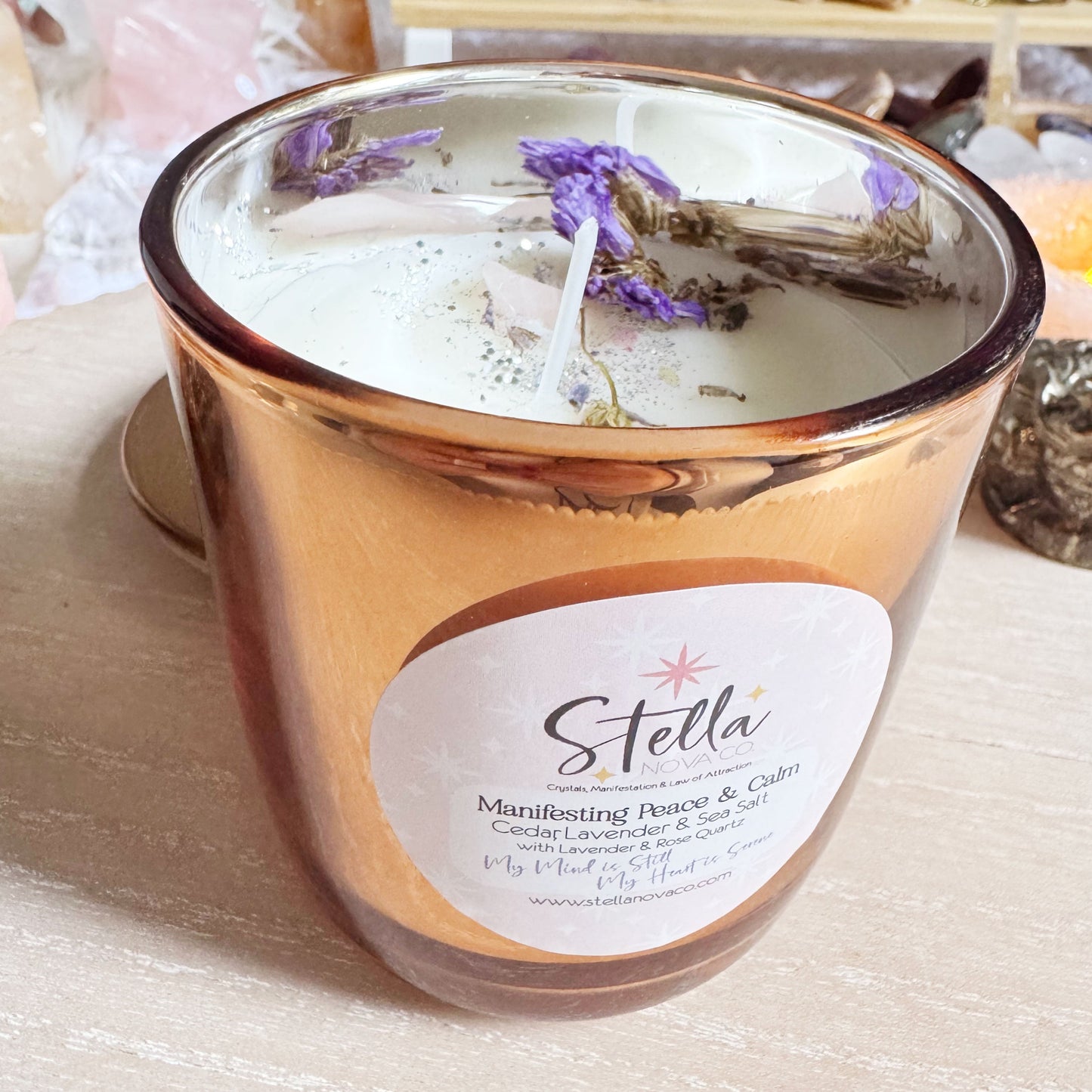 Manifestation Candle - Manifesting Peace