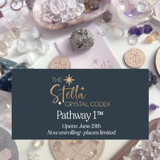 The Stella Crystal Codex - Pathway 1™ - special introductory price for pre-enrolment